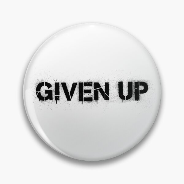 Item preview, LP - Given Up (Black Letters) - Stencil Graffiti Style designed and sold by GraffitiLab.