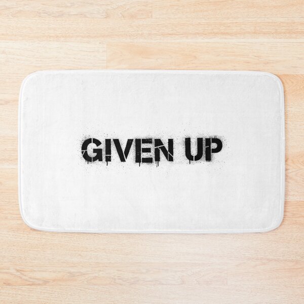 Item preview, LP - Given Up (Black Letters) - Stencil Graffiti Style designed and sold by GraffitiLab.