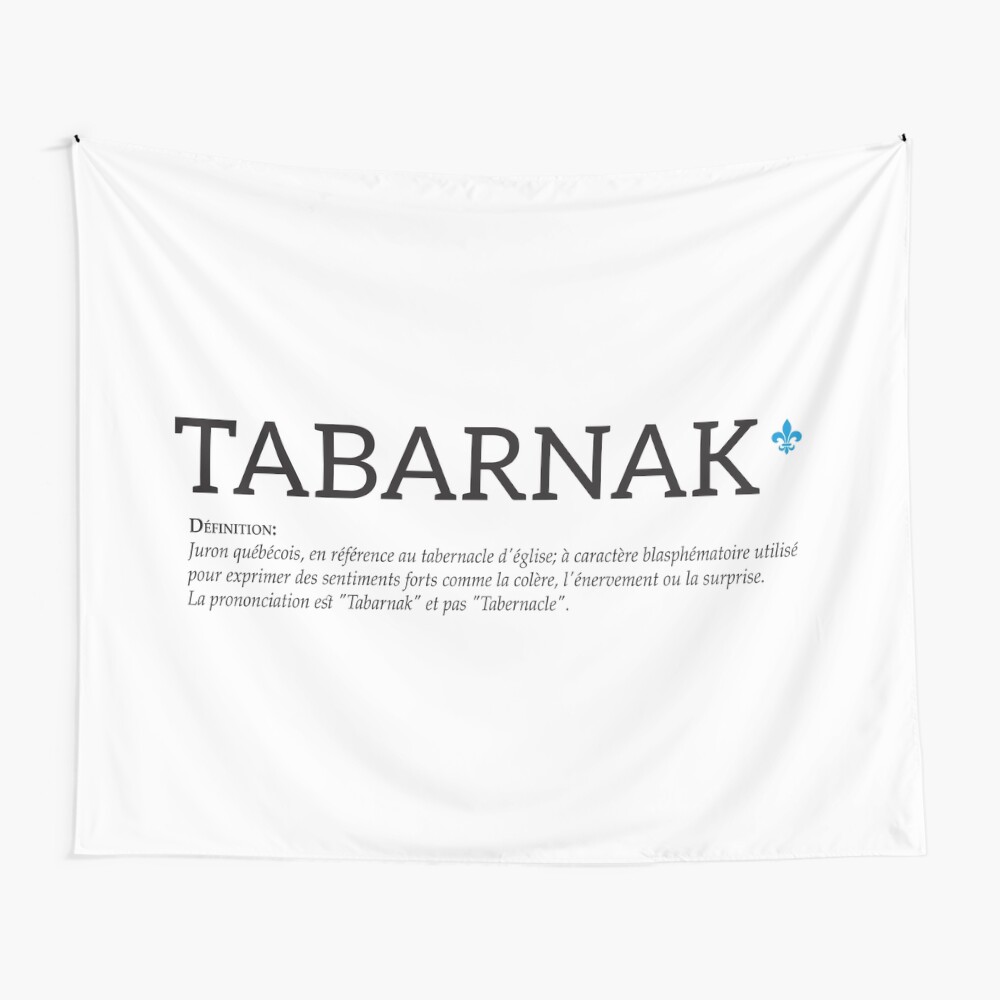 Quebec French Tabarnak Pq Qc Swearing Cursing Word With Funny