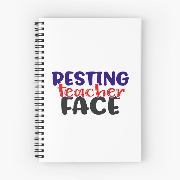 Item preview, Resting Teacher Face designed and sold by InfoBytes Academy.