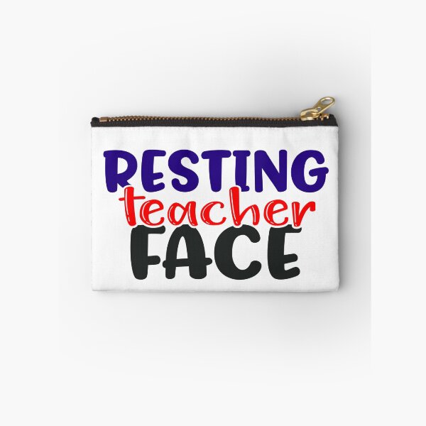 Item preview, Resting Teacher Face designed and sold by InfoBytes Academy.