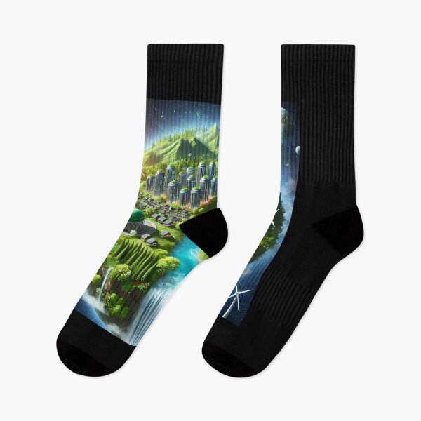 Item preview, Eco-Future: Green Planet of the Future designed and sold by Marcinkowski-studio .