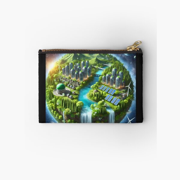 Item preview, Eco-Future: Green Planet of the Future designed and sold by Marcinkowski-studio .