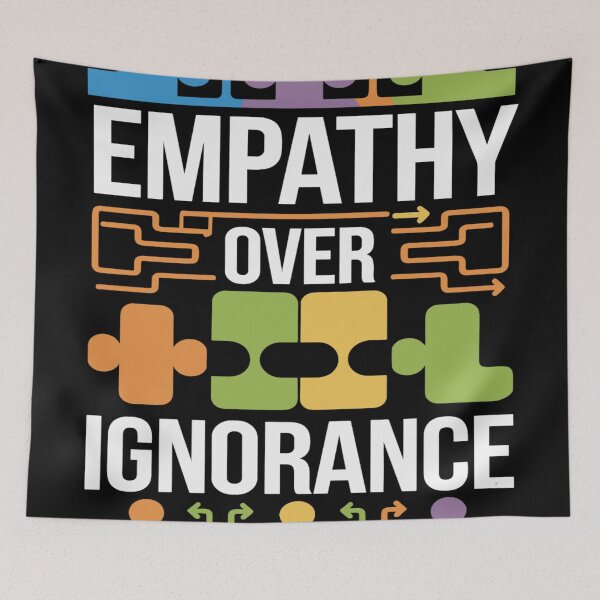 Item preview, Autism Awareness Month Empathy Over Ignorance designed and sold by KitonicTees.