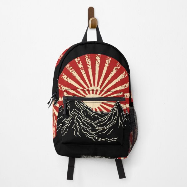 Item preview, Rising Sun and Mountain Peaks designed and sold by Nihonify.
