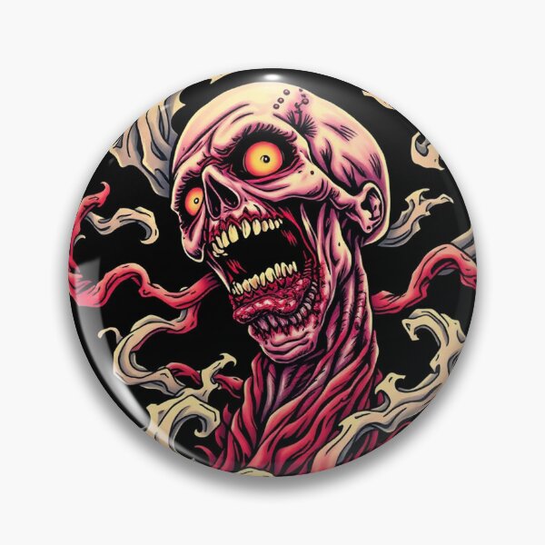 Item preview, Undead horror Tattoo Zombie Graphic design illustration designed and sold by Vintage Designs +.