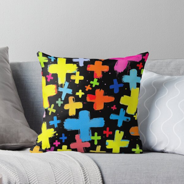 Item preview, Colorful Abstract Cross Pattern – Watercolor Design designed and sold by MysticArtisan.