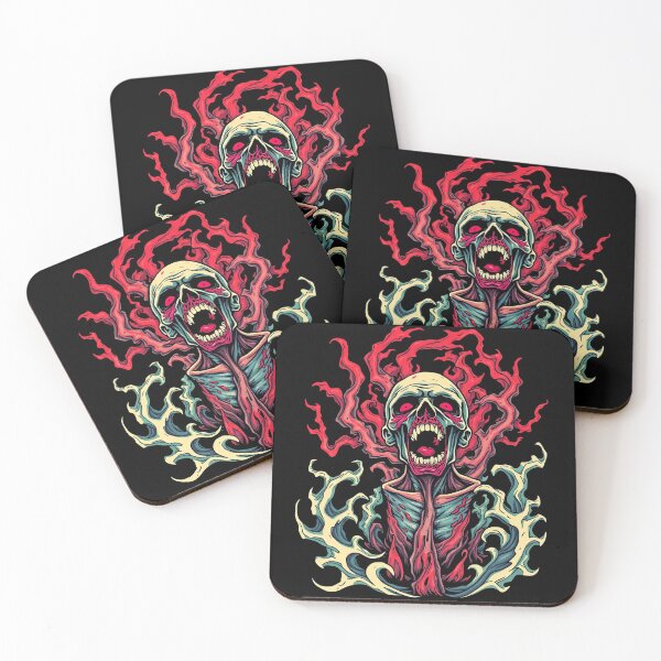 Item preview, Undead horror Tattoo Zombie Graphic design illustration designed and sold by Vintage Designs +.