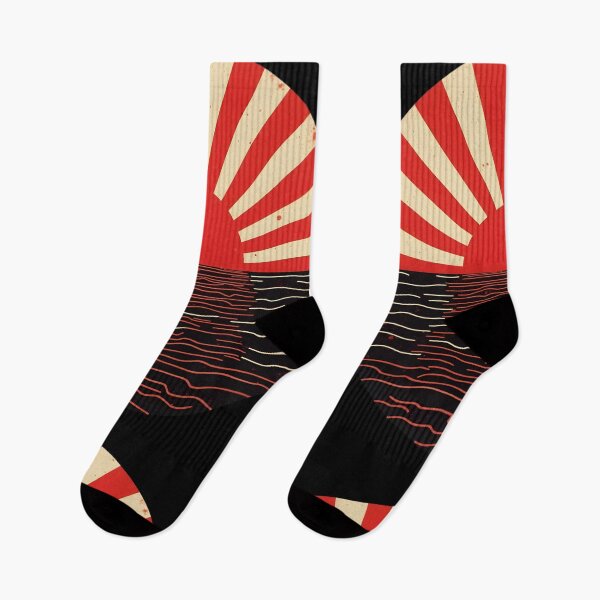 Item preview, Rising Sun and Mountain Peaks designed and sold by Nihonify.