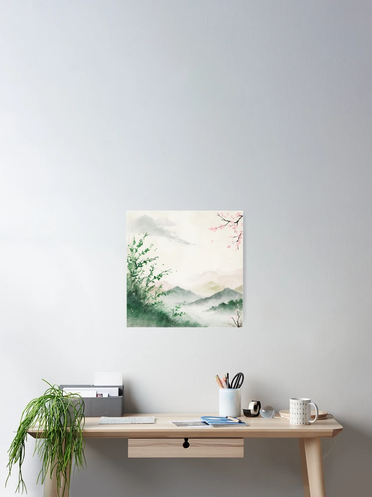 Thumbnail 2 of 3, Poster, Spring In Japan designed and sold by VeriteAtelier.