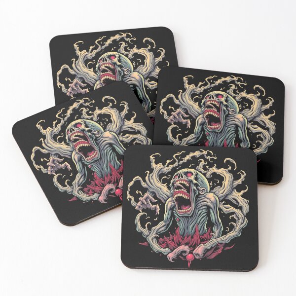 Item preview, Undead horror Tattoo Zombie Graphic design illustration designed and sold by Vintage Designs +.