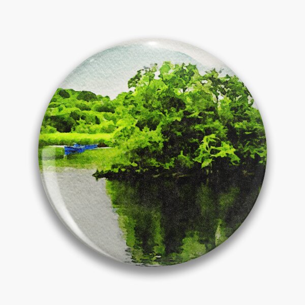 Item preview, Watercolor landscape of Lough Leane in County Kerry, Ireland. designed and sold by GestaltImagery.
