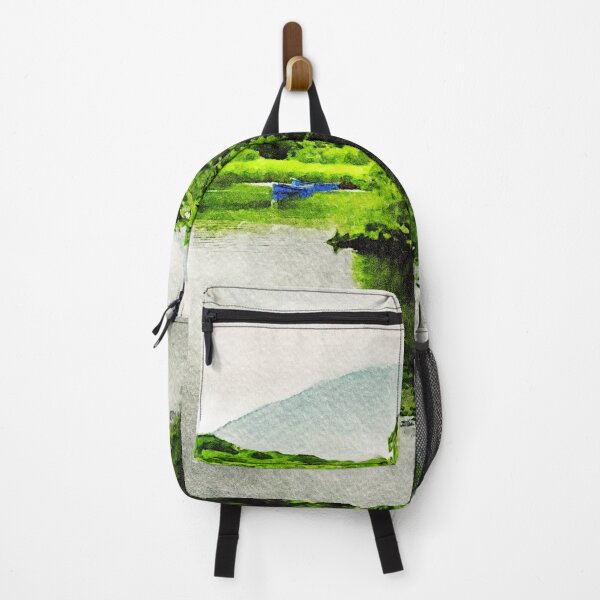 Item preview, Watercolor landscape of Lough Leane in County Kerry, Ireland. designed and sold by GestaltImagery.