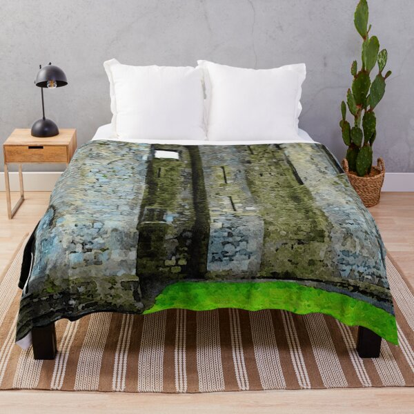 Item preview, Watercolor depiction of the historic Rock of Cashel in Ireland designed and sold by GestaltImagery.