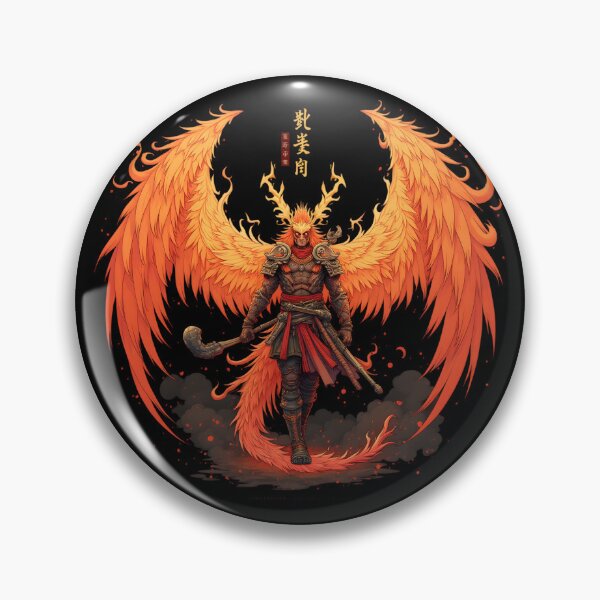 Item preview, Fiery Phoenix Guardian designed and sold by Nihonify.