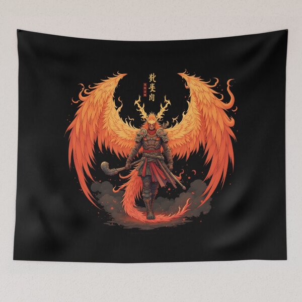 Item preview, Fiery Phoenix Guardian designed and sold by Nihonify.