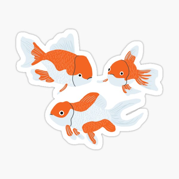 Little Goldfish Sticker