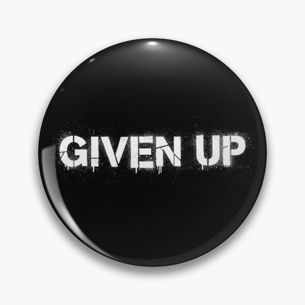 Item preview, LP - Given Up (White Letters) - Stencil Graffiti Style designed and sold by GraffitiLab.