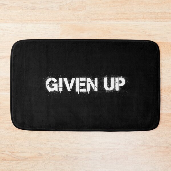 Item preview, LP - Given Up (White Letters) - Stencil Graffiti Style designed and sold by GraffitiLab.