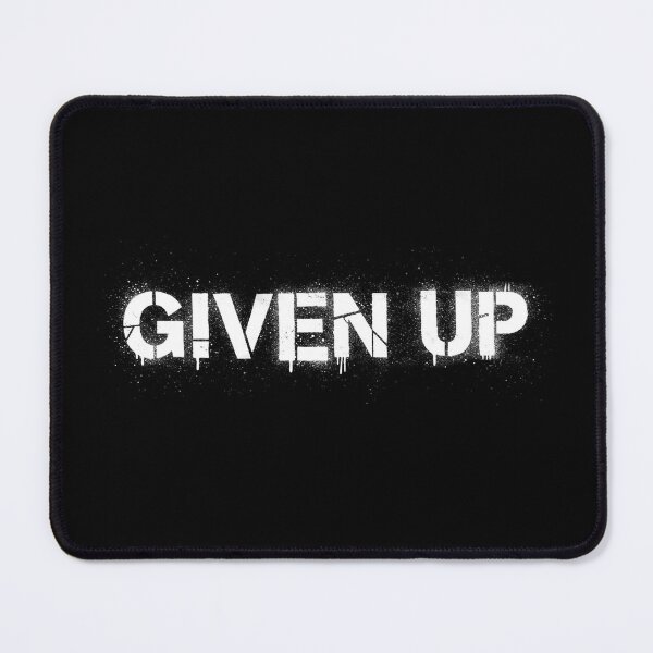Item preview, LP - Given Up (White Letters) - Stencil Graffiti Style designed and sold by GraffitiLab.