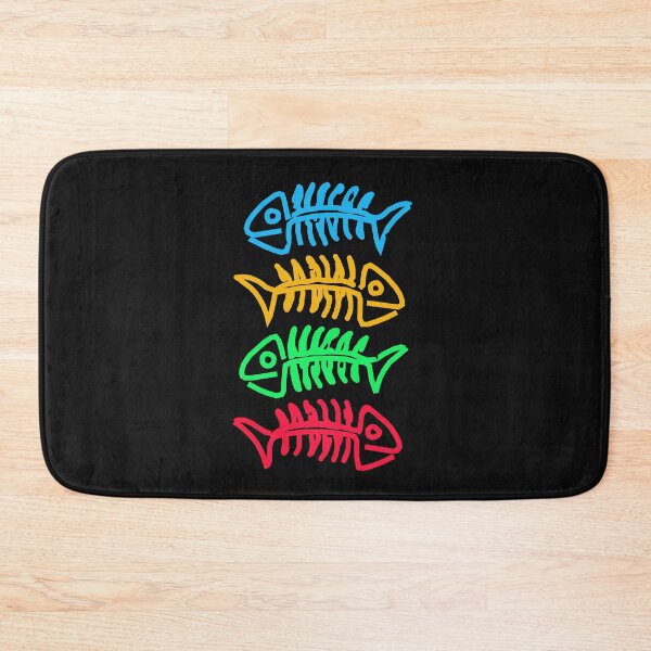 Item preview, 4 Colourful Fishbones designed and sold by iamdesigns14.