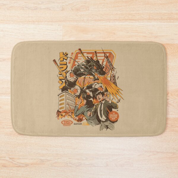 Item preview, Sushi Dragon Attack designed and sold by Ilustrata®.