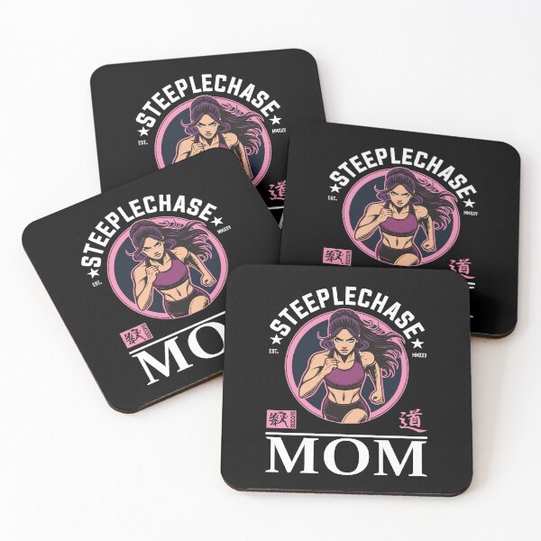 Item preview, Steeplechase Mom – The Obstacle Course Mom designed and sold by RetroMaritalArt.