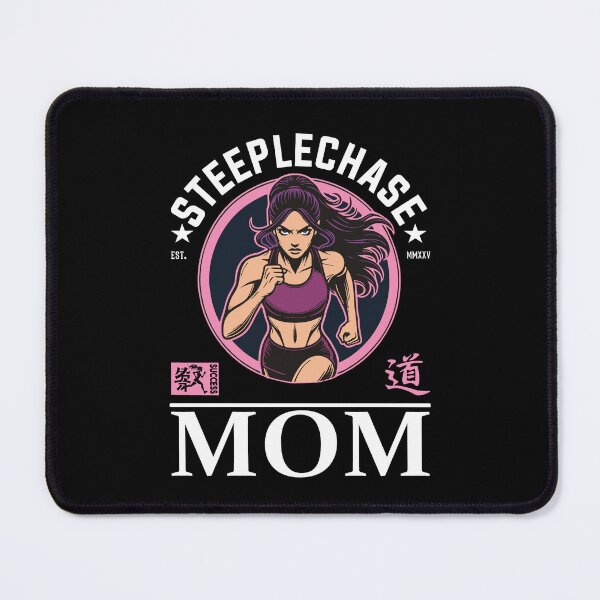Item preview, Steeplechase Mom – The Obstacle Course Mom designed and sold by RetroMaritalArt.