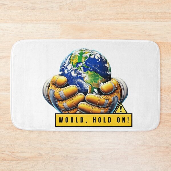 Item preview, World, Hold on! designed and sold by Reinforced.