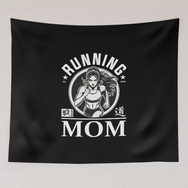 Item preview, Running Mom – The Runner's Mom designed and sold by RetroMaritalArt.
