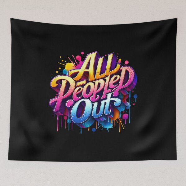Item preview, All people out: Positive mindset designed and sold by artedigital99.