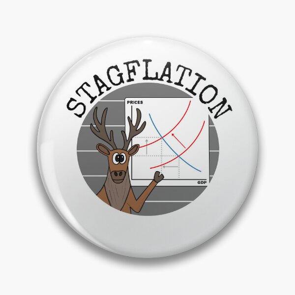Item preview, Stagflation UK Economy Economics Teacher Funny designed and sold by doodlerob.