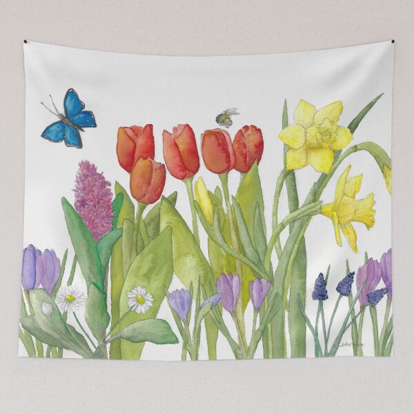 Item preview, Spring in the Garden designed and sold by Sandra  Steinke.