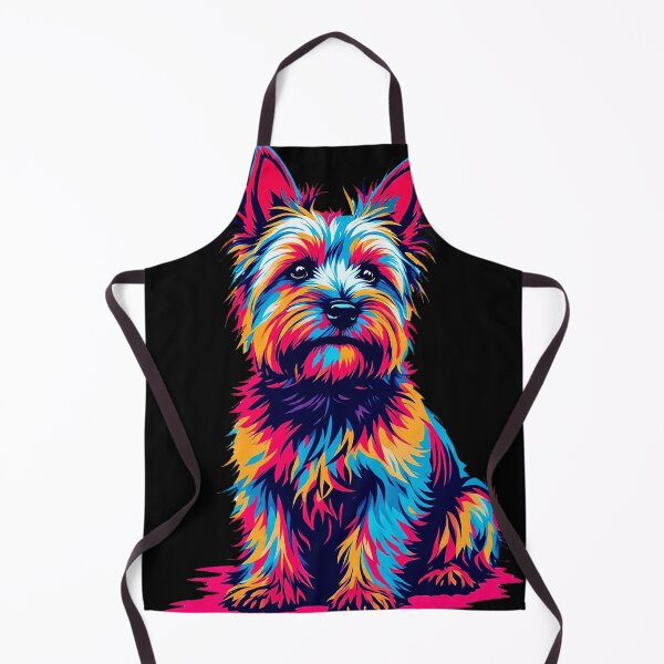 Item preview, NEON CAIRN TERRIER – COLORFUL CANINE ART designed and sold by SteadyRolling.