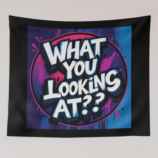 Item preview, What you Looking at? designed and sold by Vintage Designs +.