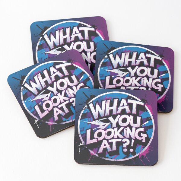 Item preview, What you Looking at? designed and sold by Vintage Designs +.