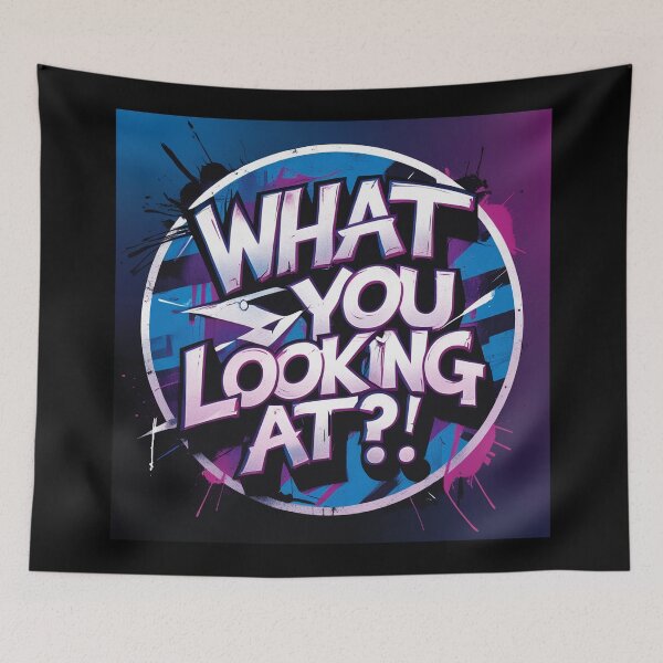 Item preview, What you Looking at? designed and sold by Vintage Designs +.