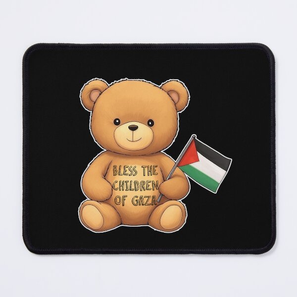 Item preview, Gaza - Free Palestine - Teddy Bear designed and sold by ResistNormality.