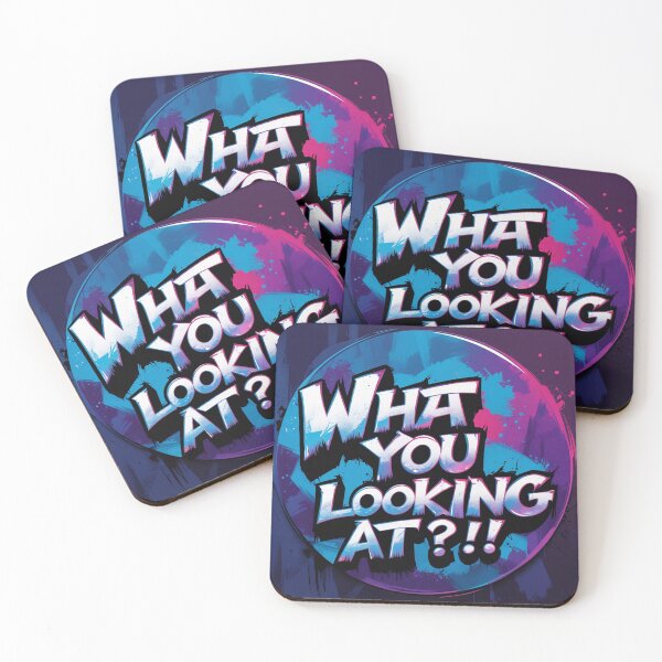 Item preview, What you Looking at? designed and sold by Vintage Designs +.