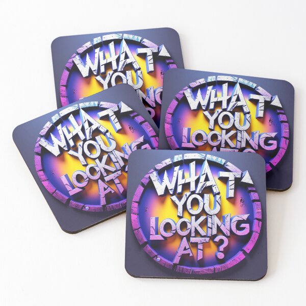 Item preview, What you Looking at? designed and sold by Vintage Designs +.