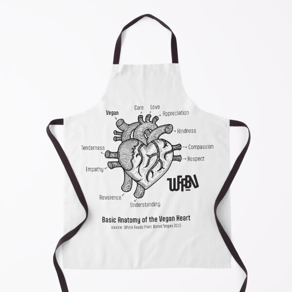 Item preview, Basic Anatomy of the Vegan Heart designed and sold by JeanGuyPrince.