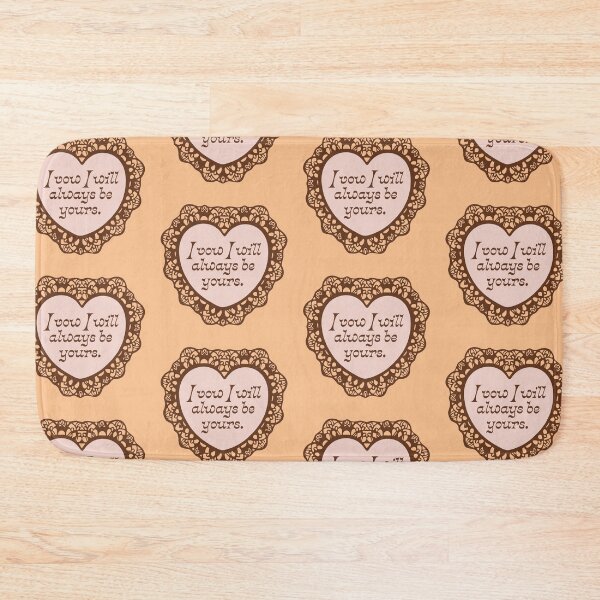 Item preview, 'I Will Always Be Yours' Valentine designed and sold by justswemothings.