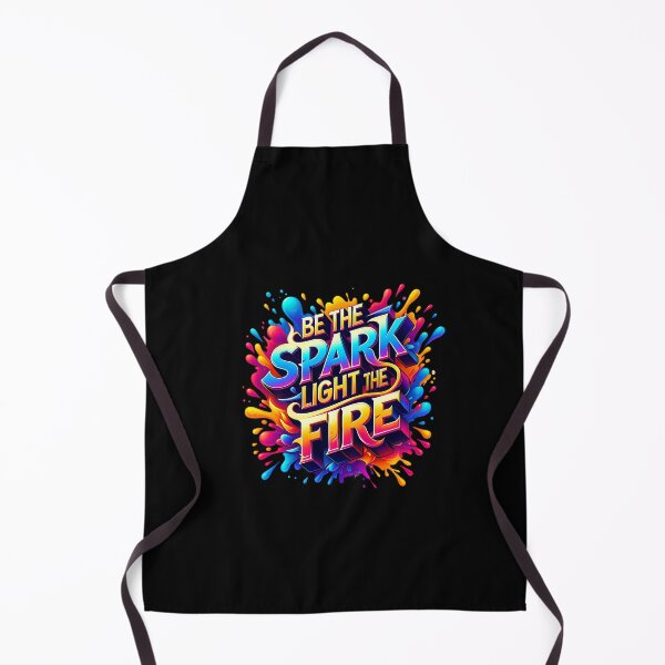 Item preview, Be the Spark, Light the Fire – Motivational Quote designed and sold by artedigital99.