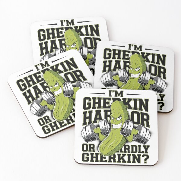 Item preview, I’m gherkin hard or hardly gherkin? designed and sold by MagicWander.