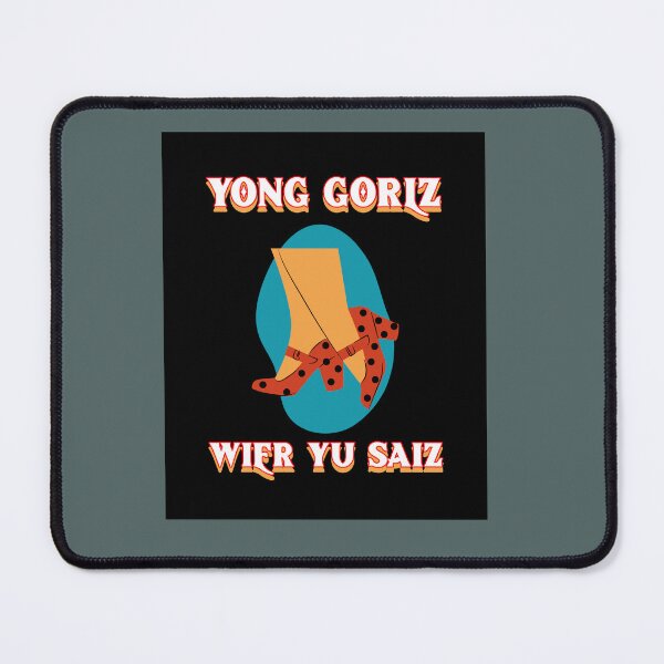 Item preview, Yong Gorlz Wier Yu Saiz Jamaican Patois designed and sold by Kolcha.
