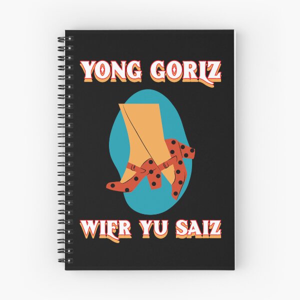 Item preview, Yong Gorlz Wier Yu Saiz Jamaican Patois designed and sold by Kolcha.