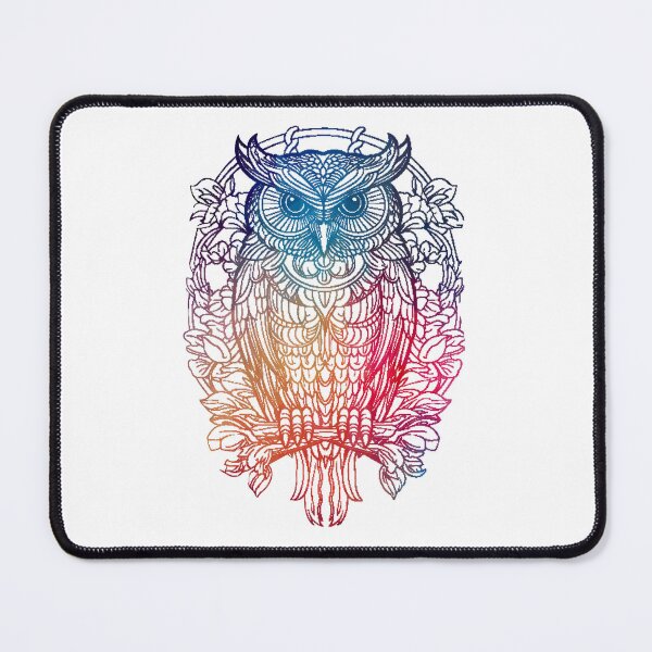 Item preview,  Colorful Owl Mandala – Intricate & Vibrant Art designed and sold by freeArt10.