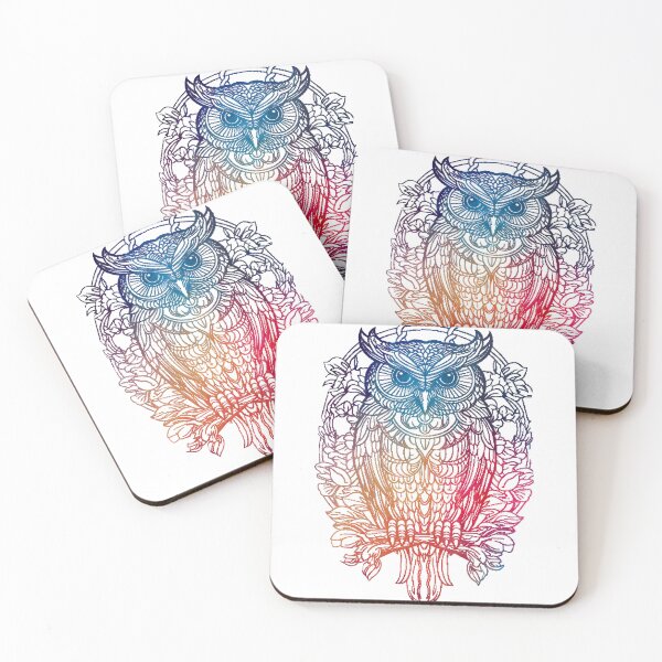 Item preview,  Colorful Owl Mandala – Intricate & Vibrant Art designed and sold by freeArt10.