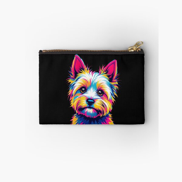 Item preview, NEON CAIRN TERRIER – COLORFUL CANINE ART designed and sold by SteadyRolling.