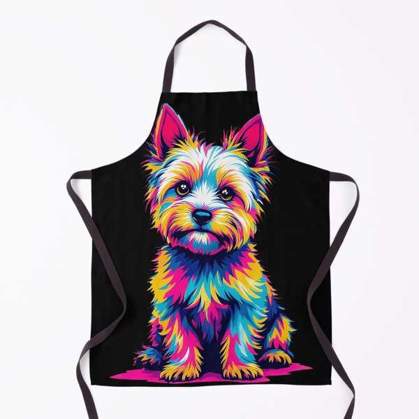 Item preview, NEON CAIRN TERRIER – COLORFUL CANINE ART designed and sold by SteadyRolling.